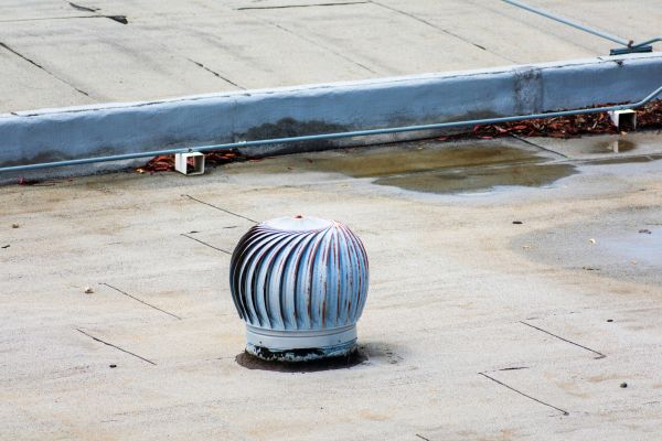 Flat Roof Vent Installation in Southington